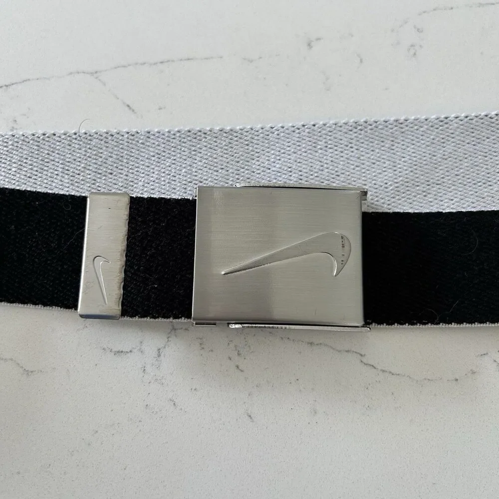 Nike Golf Mens Essential Black Web Belt 36” Classic Adjustable Athletic